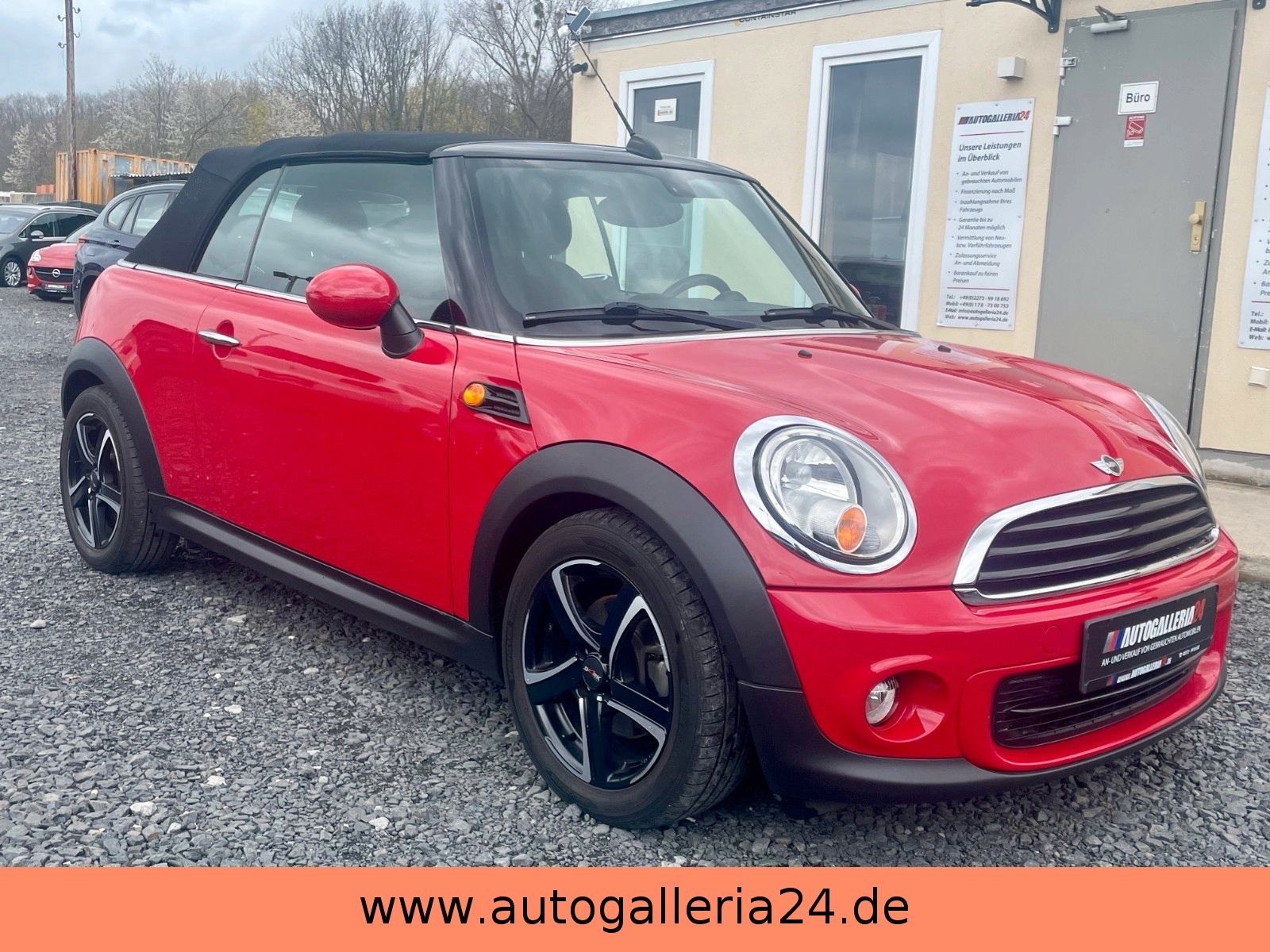 Fahrzeugabbildung MINI One Cabrio Navi Leder SPORTSITZ Klima SCHECKHEFT