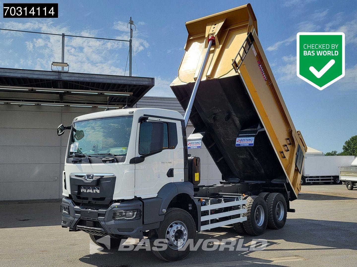 MAN TGS 33.480 6X4 COMING SOON! NEW! 20m3 Tipper Big
