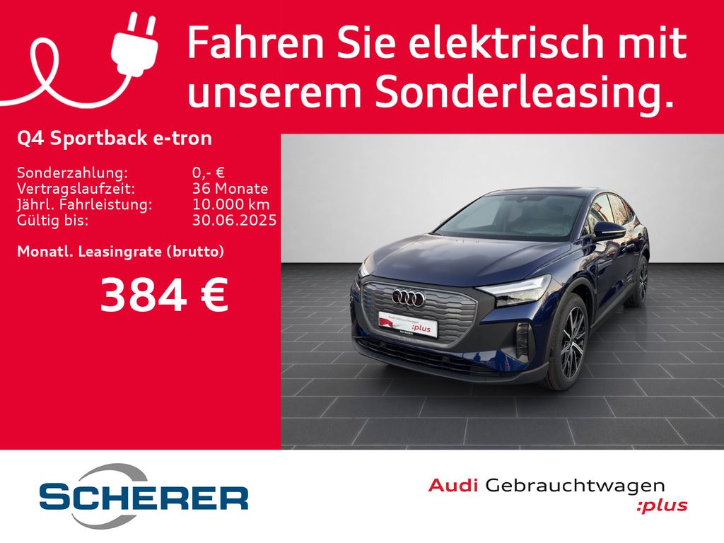 Audi Q4 Sportback 40 e-tron 150 kW 20" AHK LED EPH NA