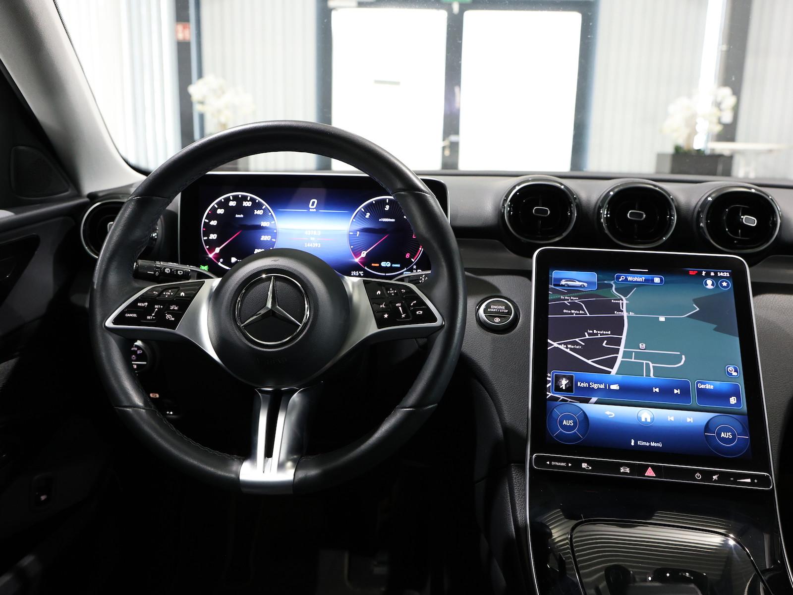 Mercedes-Benz C-Class d T BUSINESS WHITE / DISTRONIC+SPUR+TOTWIN, миниатюра 16