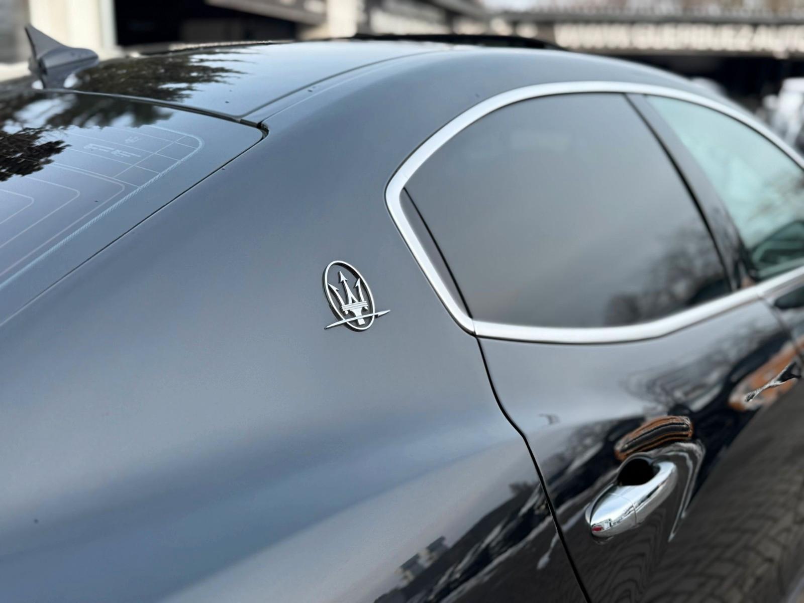 MASERATI GHIBLI 3.0 V6 DIESEL 272ch - CUIR - TOIT OUVRANT - CAMÉRA 360° - APPLE CARPLAY - BI-XÉNON