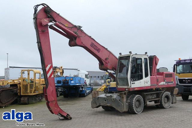 Liebherr A 904, Umschlagbagger, Magnetanalge, ZSA, 9m