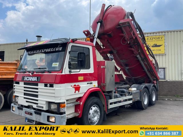 Scania M93 280 Vacuum Toilet Truck 14.000L 10 Tyre Full