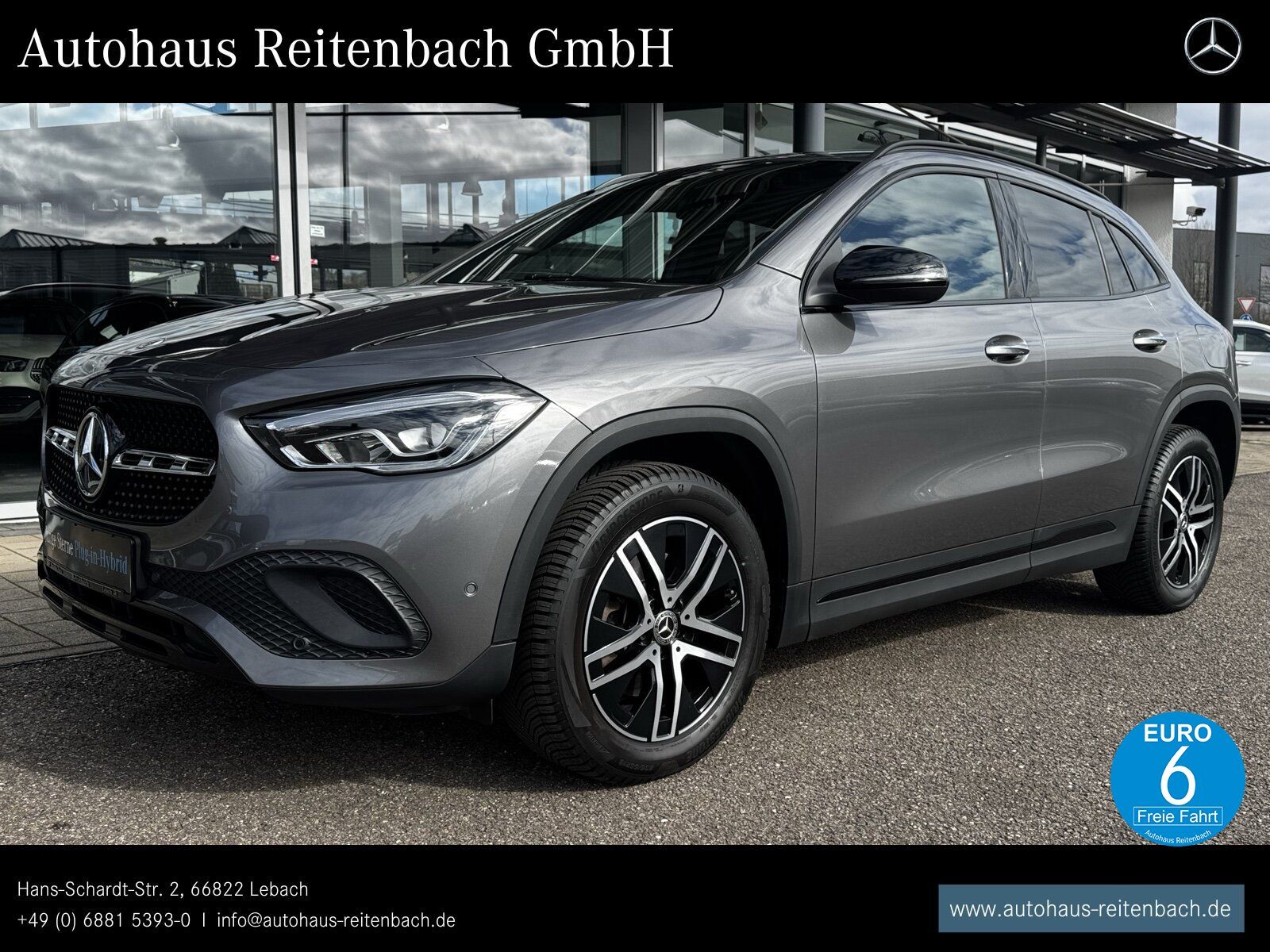 MERCEDES-BENZ GLA250e PROGRESSIVE+AHK+NIGHT KAMERA+LED+SITZHZG