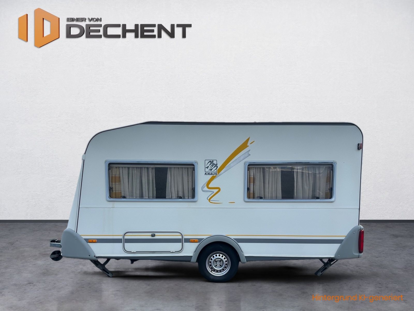 Fahrzeugabbildung Knaus 400 Doppelbett Heizung, Strom, Bad, 4 P. 100Km/H
