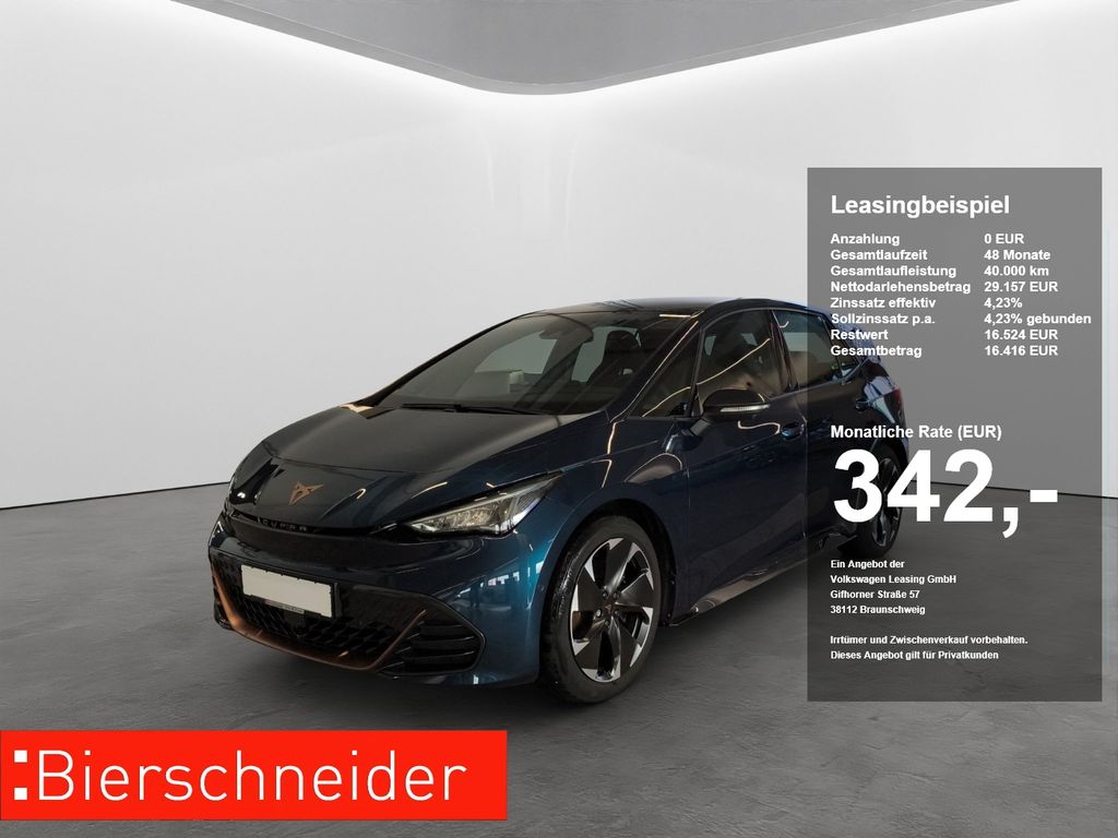 Cupra Born LED NAVI ACC SIDEASS PARKASS WÄRMEPUMPE PDC