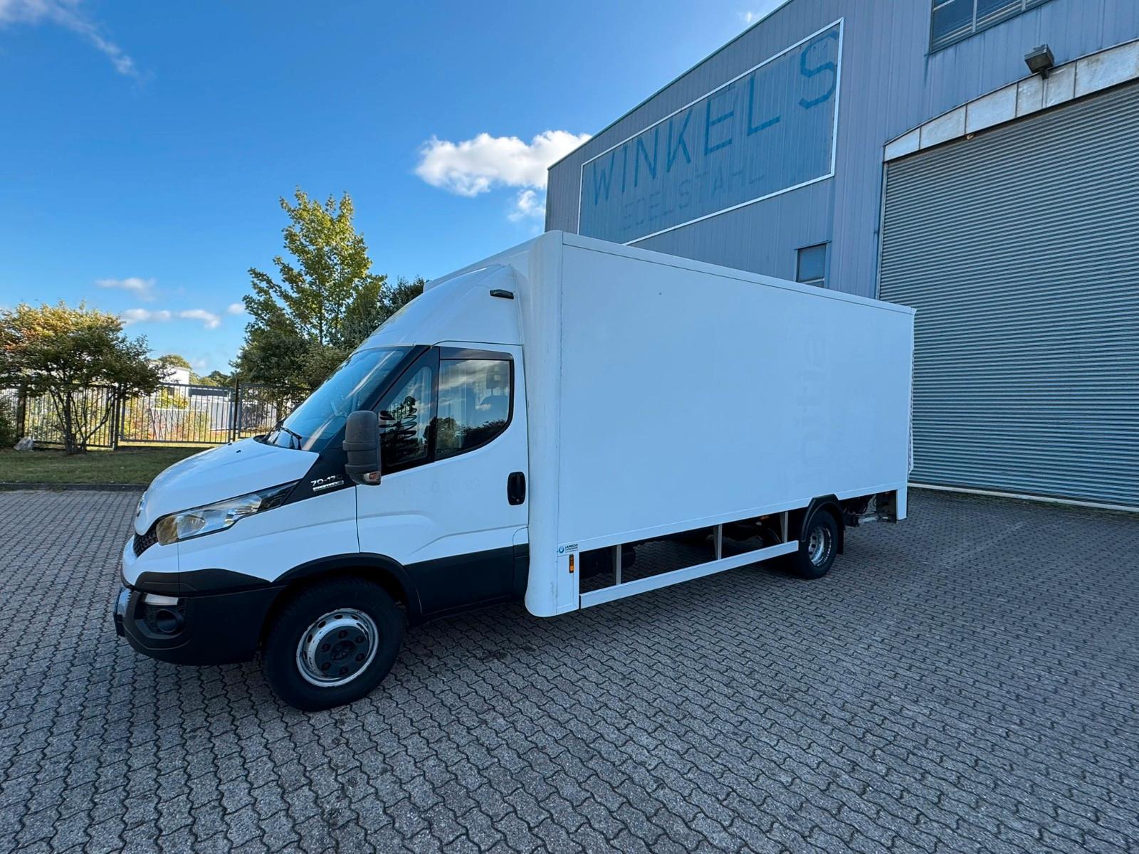 Iveco Daily 70C17 Koffer mit Ladebordwand
