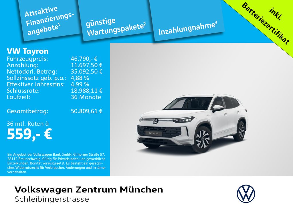 Image of Volkswagen Tayron