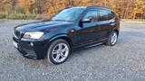 BMW X3 M-Sportpaket, AHK, Pano, Navi, Leder SHZ h-v - blaue BMW X3 M