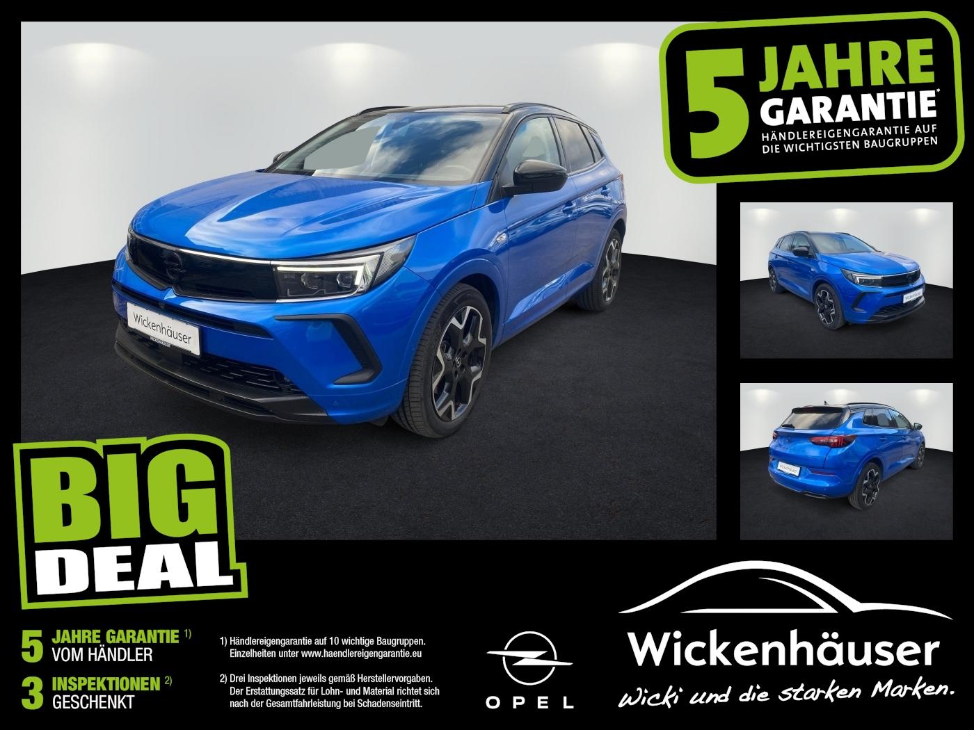 Opel Grandland 1.6 Turbo Ultimate ACC+LED+Navi+SHZ+LM
