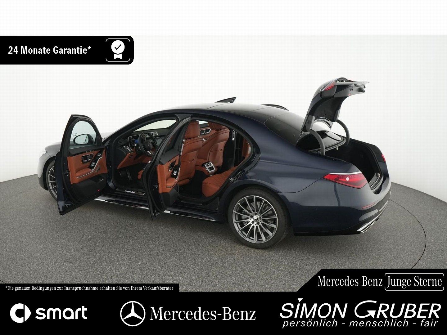 Fahrzeugabbildung Mercedes-Benz S 450 4M AMG Pano Massage Pro Sitzklima Nappa