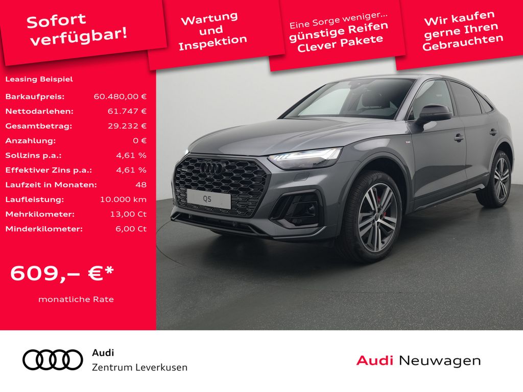 Audi Q5 Sportback quattro S line AHK PANO NAVI SSD
