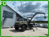 Unimog U5000 mit Kran-Pritsche Wechselbar - Unimog U500