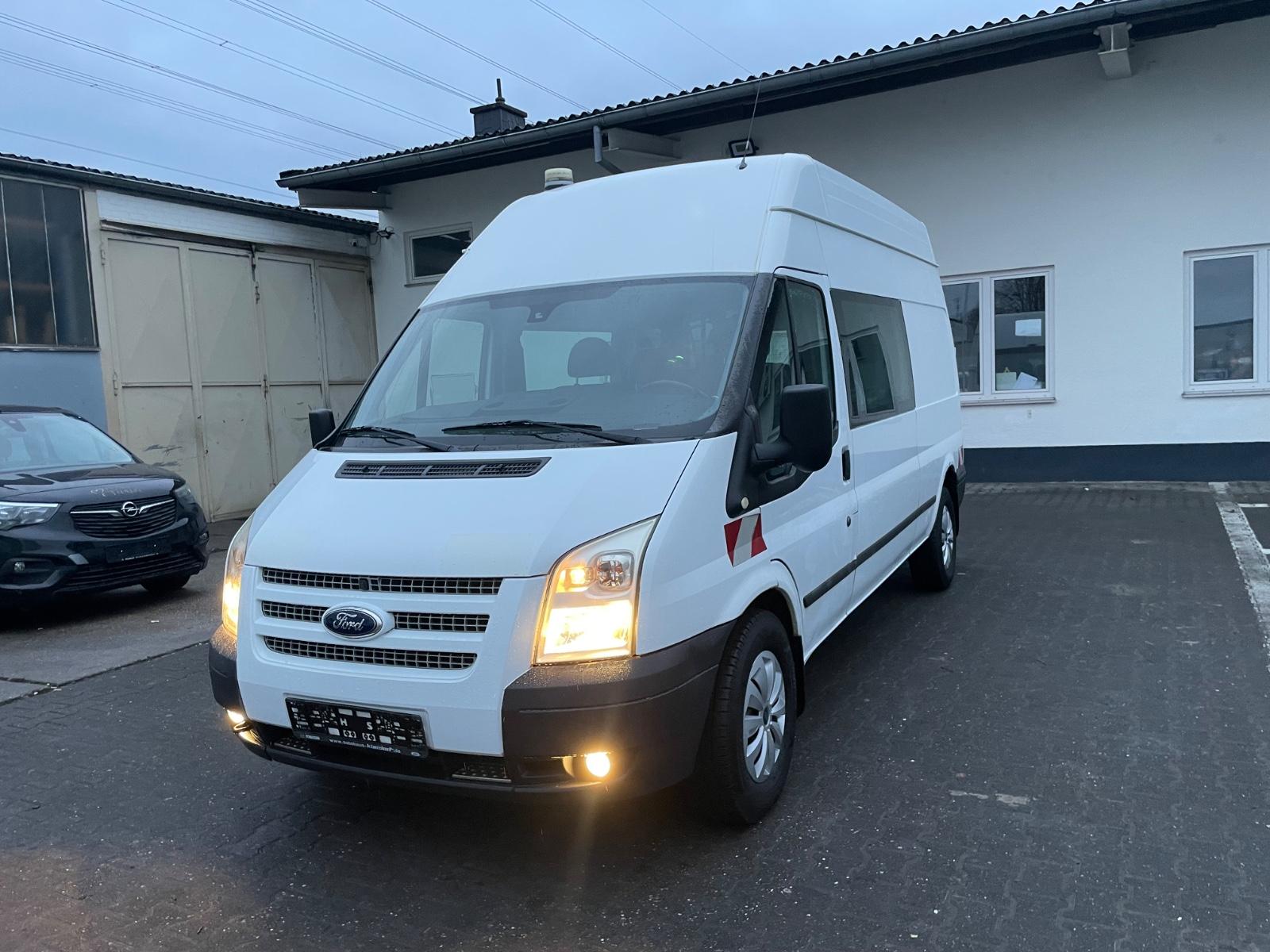 Ford Transit L3H3*5-Sitzer*Klima+Standheizung+Sortimo