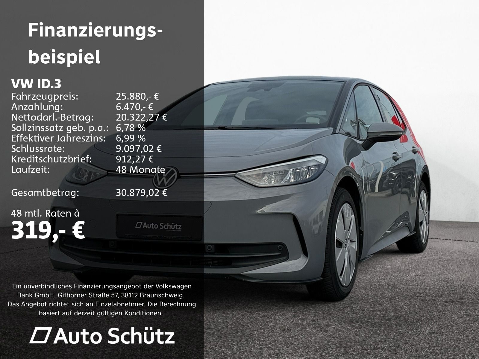 Volkswagen ID.3 Pro 62kWh+LED+PDC+Klima
