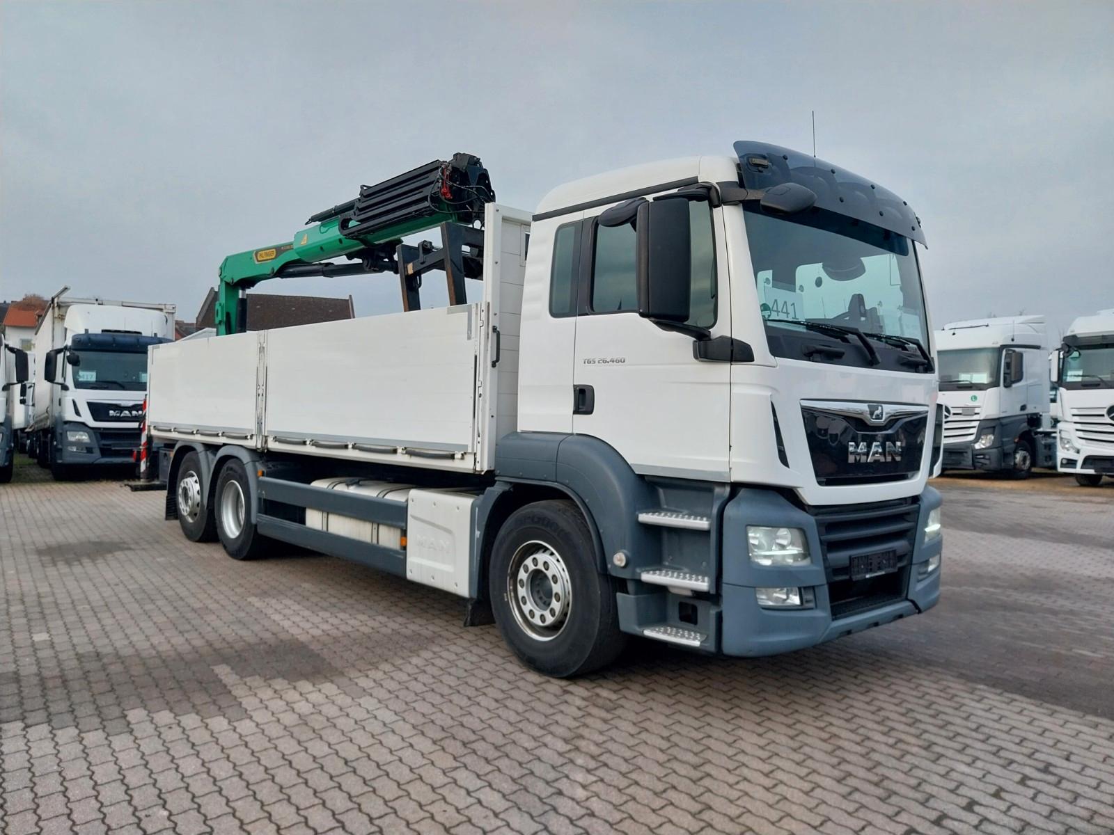 MAN TGS 26.460, PK 22.001 L TEC7, Lift Lenkachse