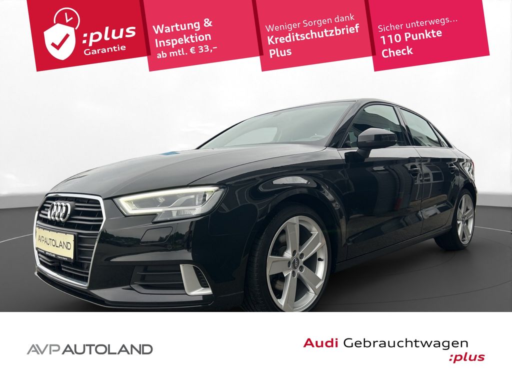Abbildung Leasingangebot Audi A3 Limousine 40 TFSI quattro S tronic sport LED