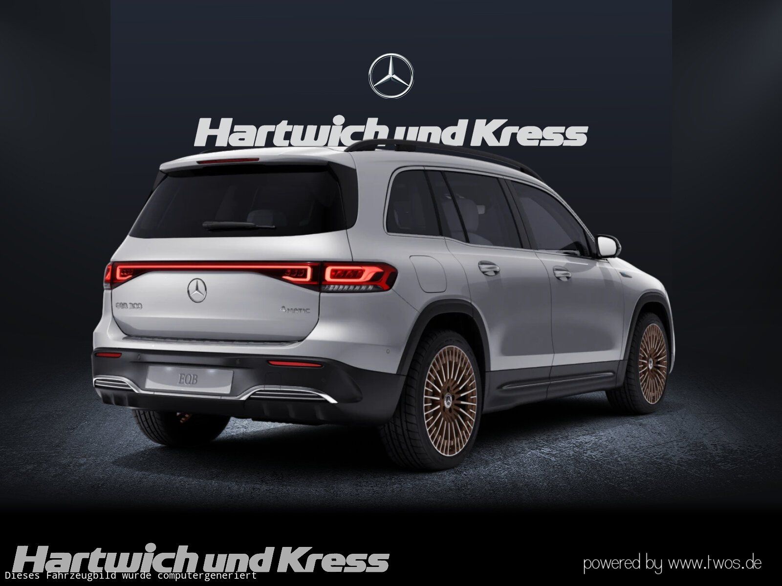 Mercedes-Benz EQB 300 4Matic Edition 1 AMG-Line Verstelldämpfu foto 6
