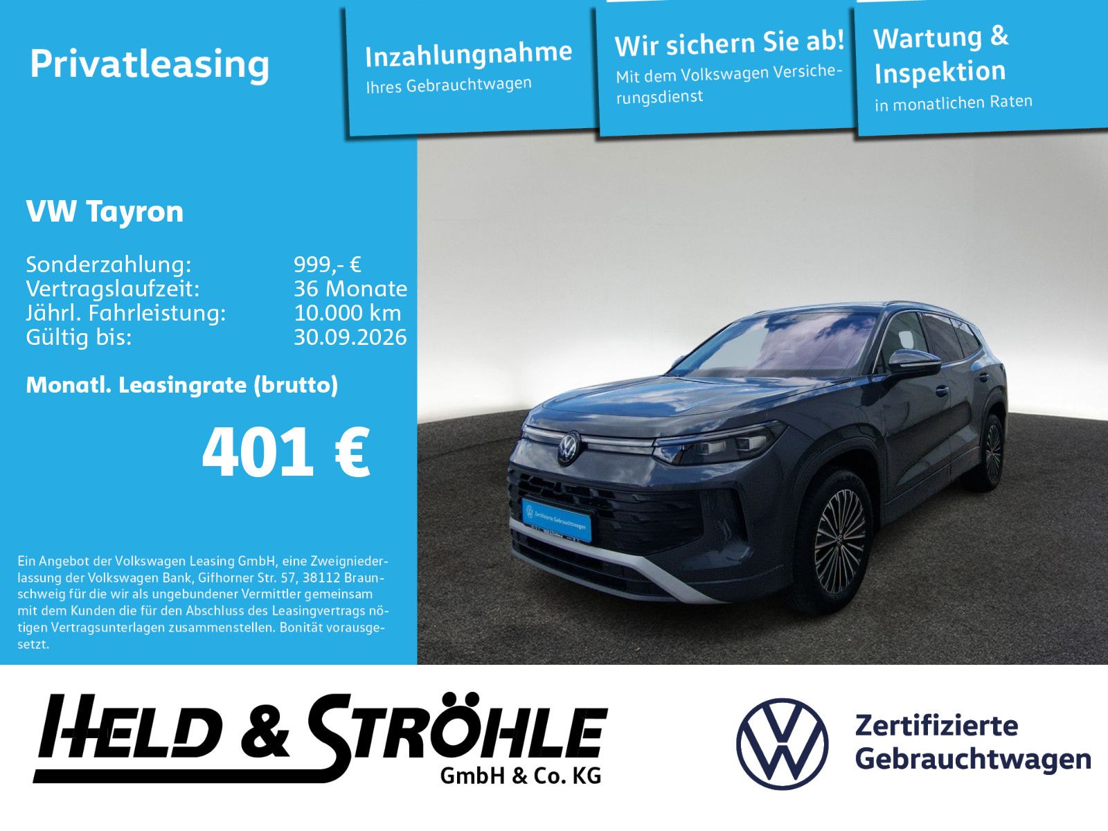 Volkswagen Tayron Life eHybrid AHK HuD NAV 4xSHZ DCC foto 1