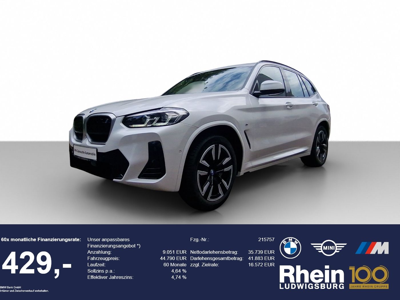 BMW iX3 Navi.LED.RFK.ACC.WirelessCharge.WLAN.DAB foto 1