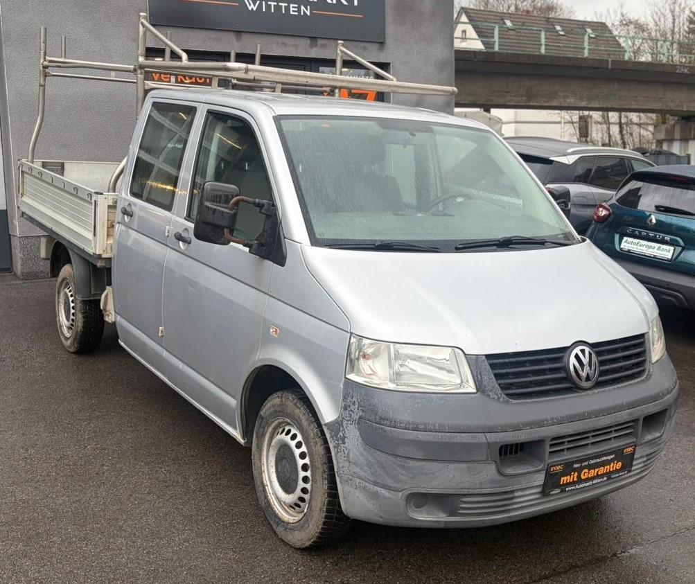 Volkswagen T5 1.9 TDI Pritsche Doppelkabine 6Sitzer AHK E4