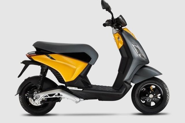 Piaggio 1 + inkl. entnehmbarer Akku, LED, Keyless Go