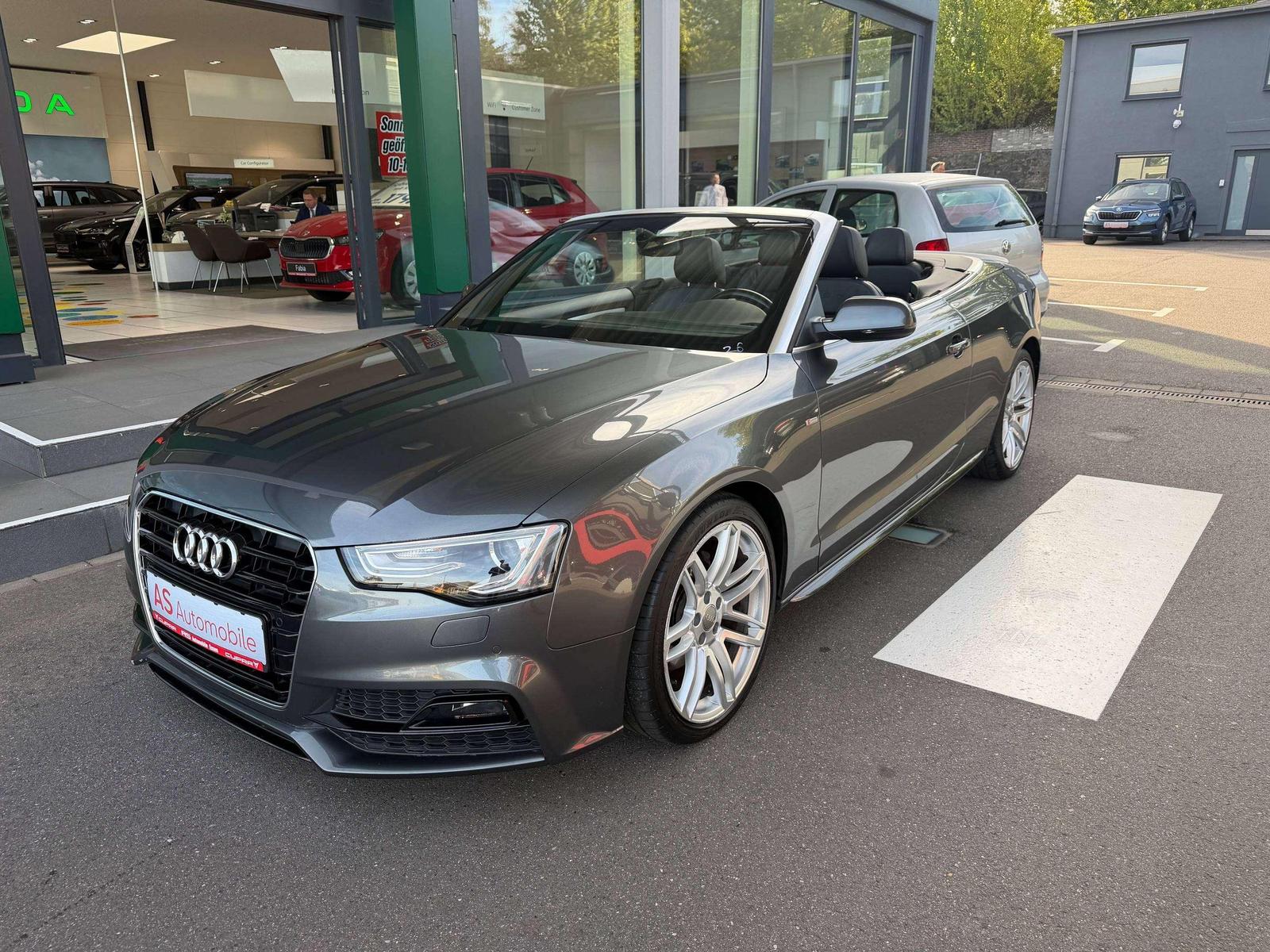 AUDI A5 CABRIOLET 2.0 TDI 190ch S-LINE BVA Sièges cuir chauffants Caméra de recul ACC