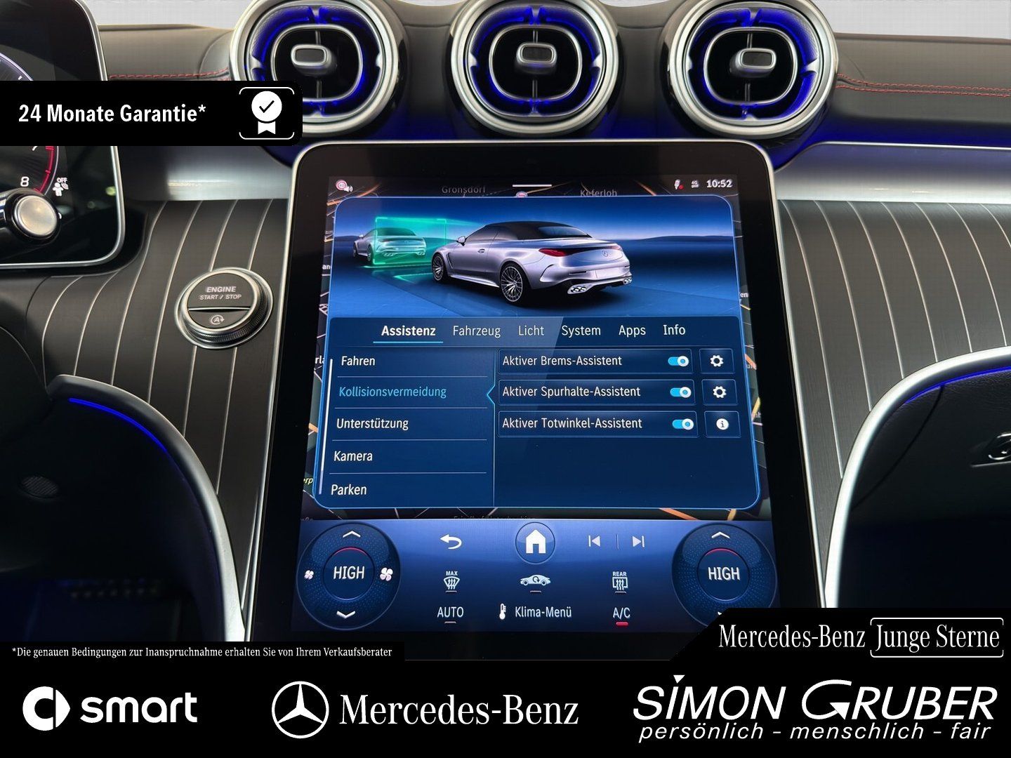 Fahrzeugabbildung Mercedes-Benz CLE 53 4M AMG Cabrio Sitzklima Massage HUD AHK