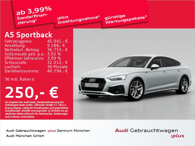 Audi A5 Sportback 40 TFSI qu. S tronic S line Virtual