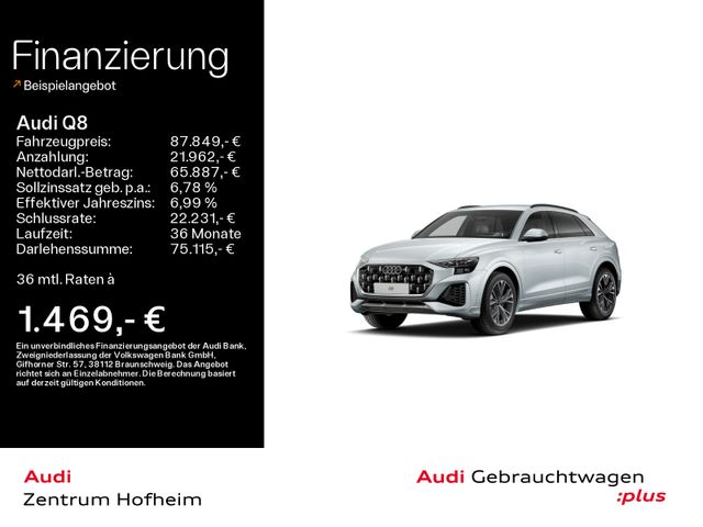 Audi Q8 55 TFSIe qu S line tip*Air*B&O*HUD*Matrix*Vir