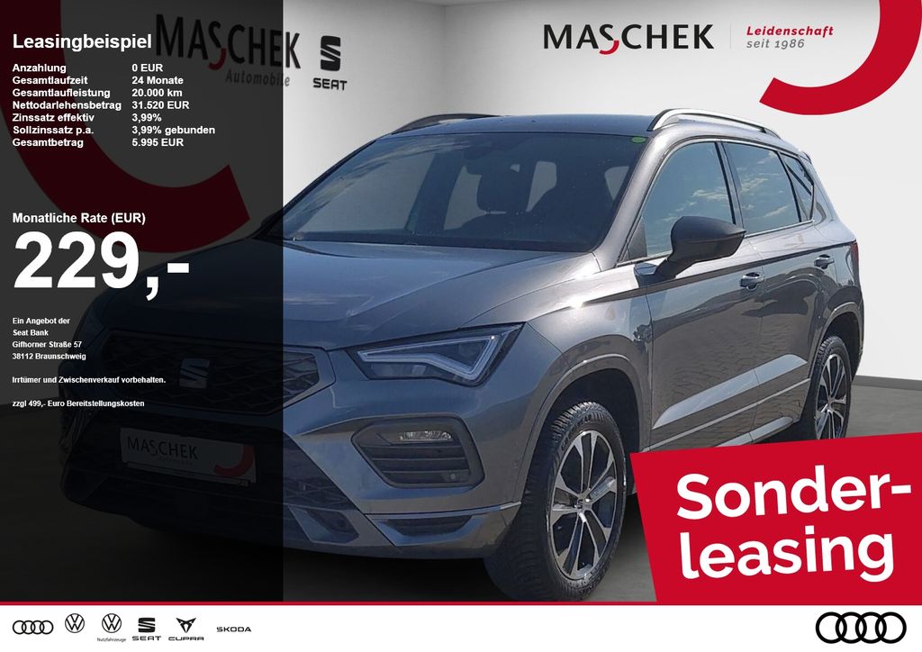 Seat Ateca FR Sonderleasing 2.0 TDI DSG AHK Navi Rear