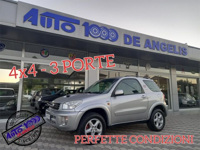 Toyota RAV 4 2.0 D-4D 4x4 3 PORTE * MAI PERCORSO