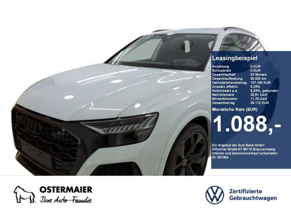 Audi RSQ8 BLACK 4.0TSI 600PS 5JG.AHK.DYNAMIK+.STDHZG.