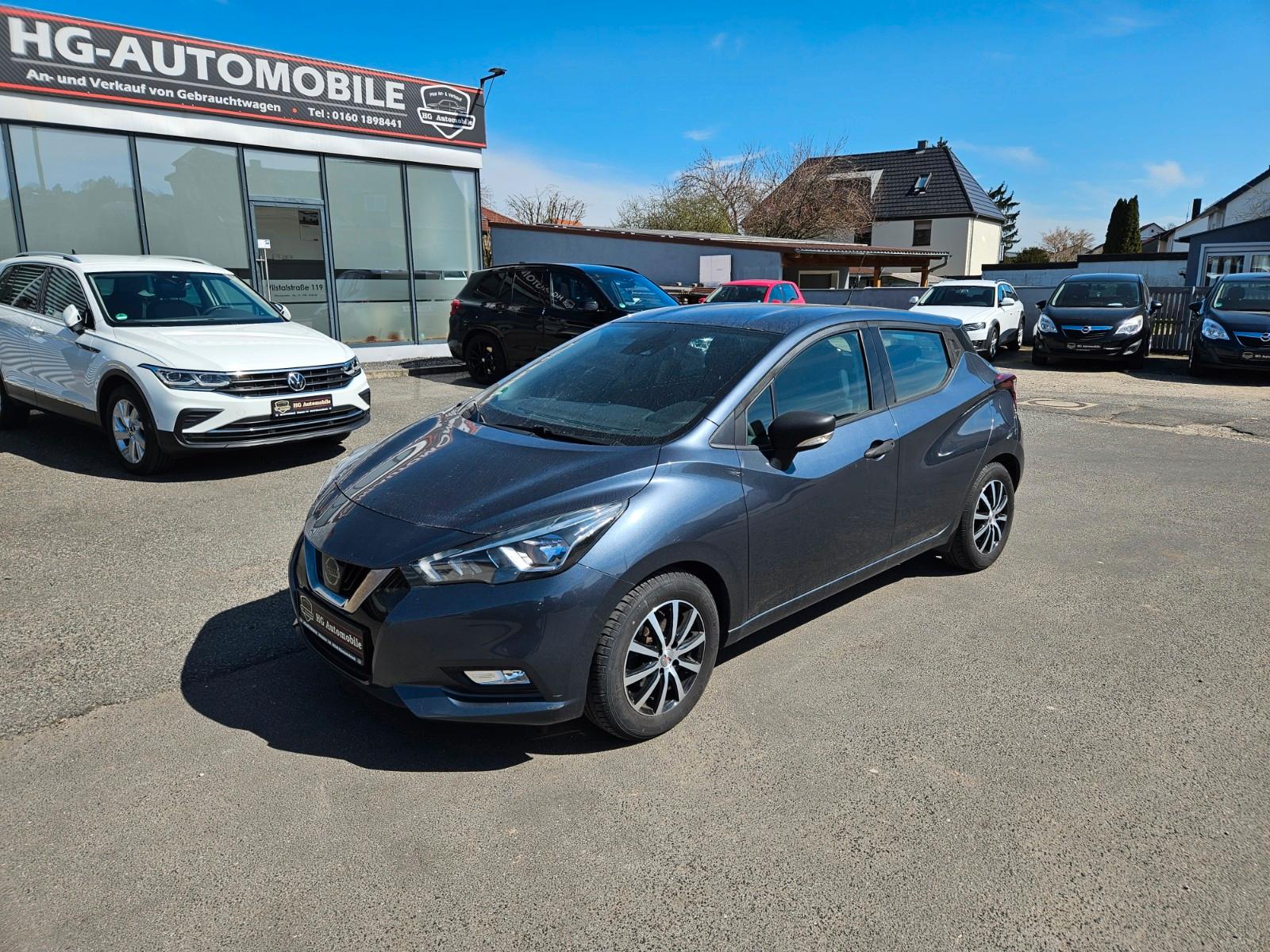 Nissan Micra 1.0 Visia Plus 5-trg Euro 6 Klima TÜV Neu