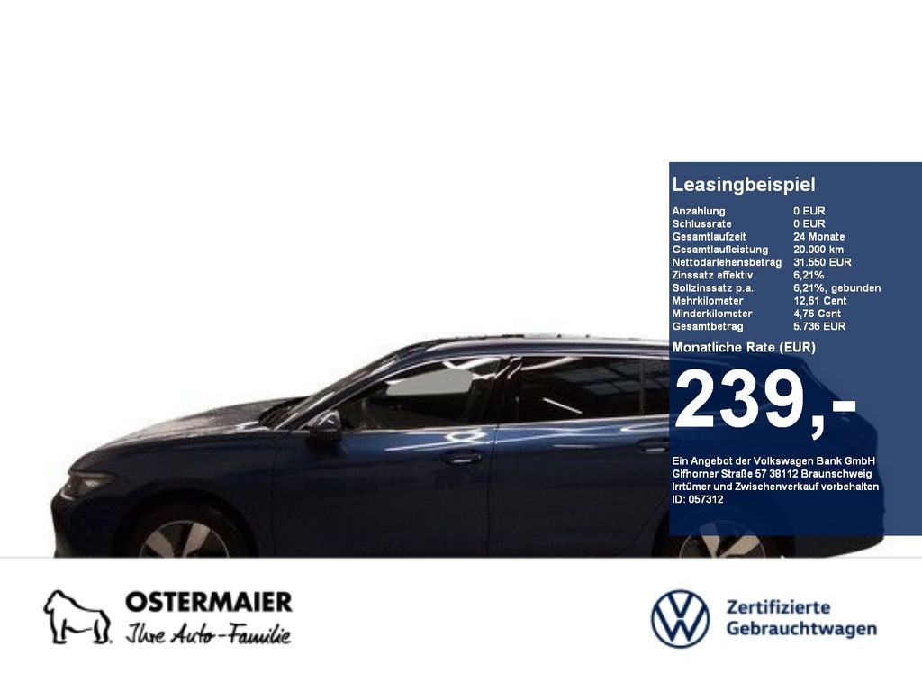 Passat Variant BUSINESS 1.5TSIe 150PS DSG NP.55T