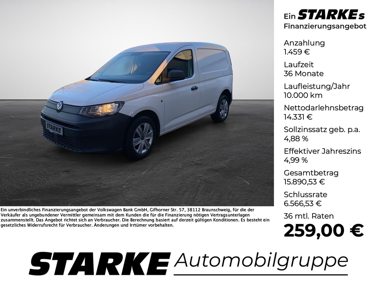 Volkswagen Caddy Cargo 2.0 TDI Kasten  AHK Kamera PDC Klima