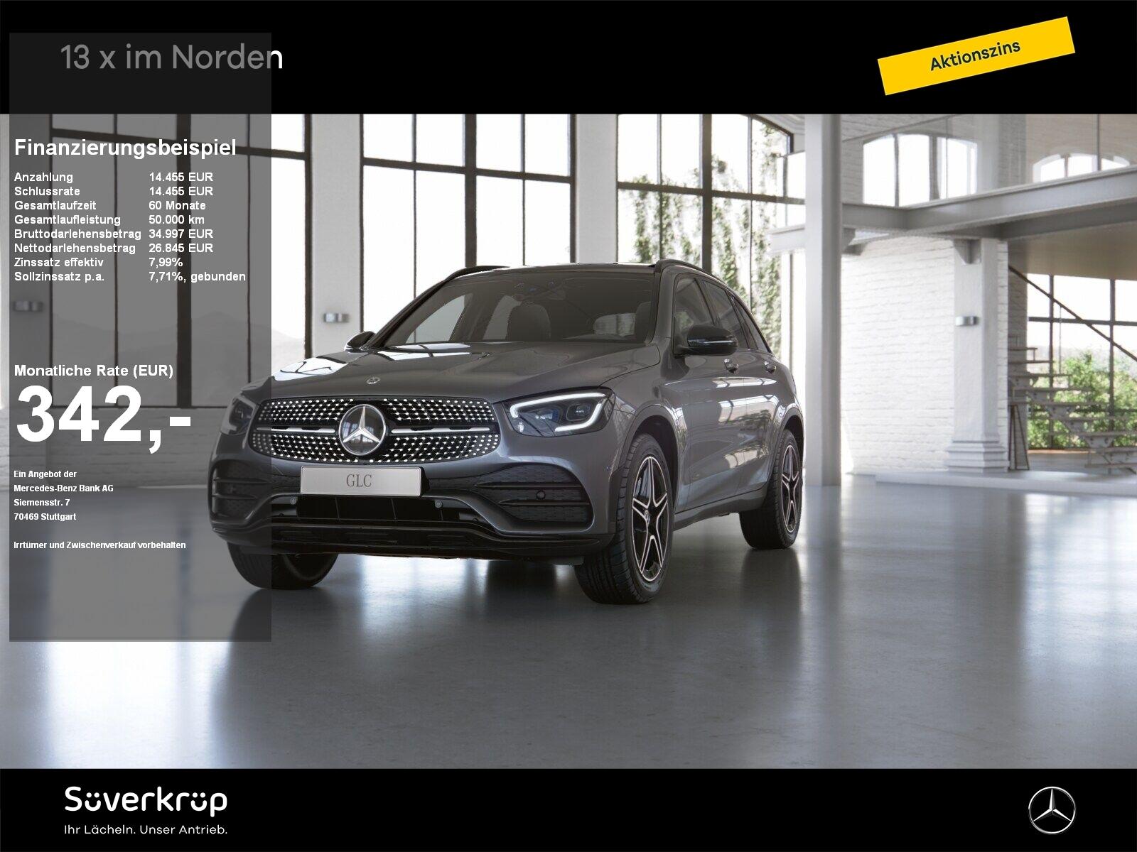 Mercedes-Benz GLC 300 d 4M AMG NIGHT MULTI AHK DISTR KAMERA