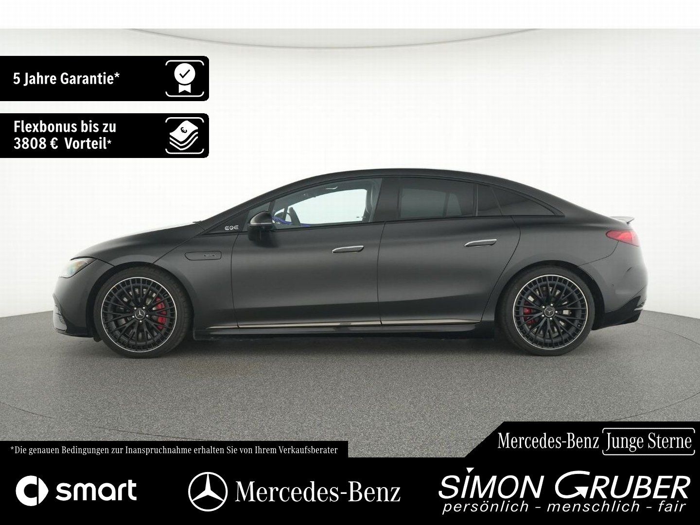 Fahrzeugabbildung Mercedes-Benz EQE 43 4M AMG Pano Hyper Burm Massage Sitzklima
