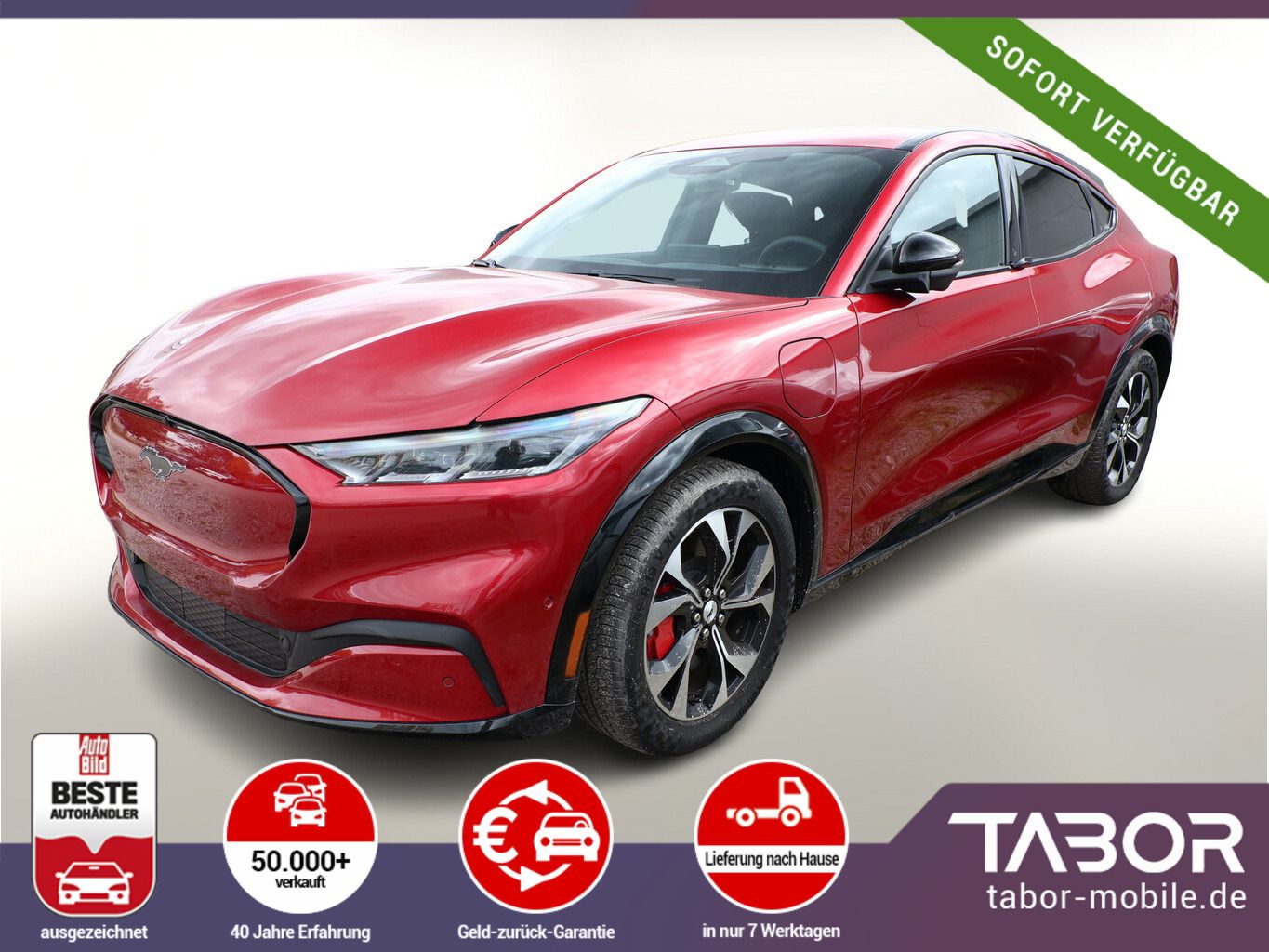 Ford Mustang Mach-E 91 kWh Premium TechP+ Nav 360Kam