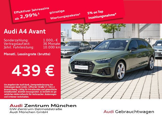 A4 Avant 40 TFSI qu. S tronic S line competition
