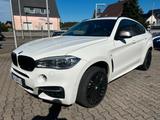 BMW X6 M50 d, Tüv, Klima, Scheckheft, AHK, - BMW X6 mit Diesel-Antrieb: Weiß, Leder