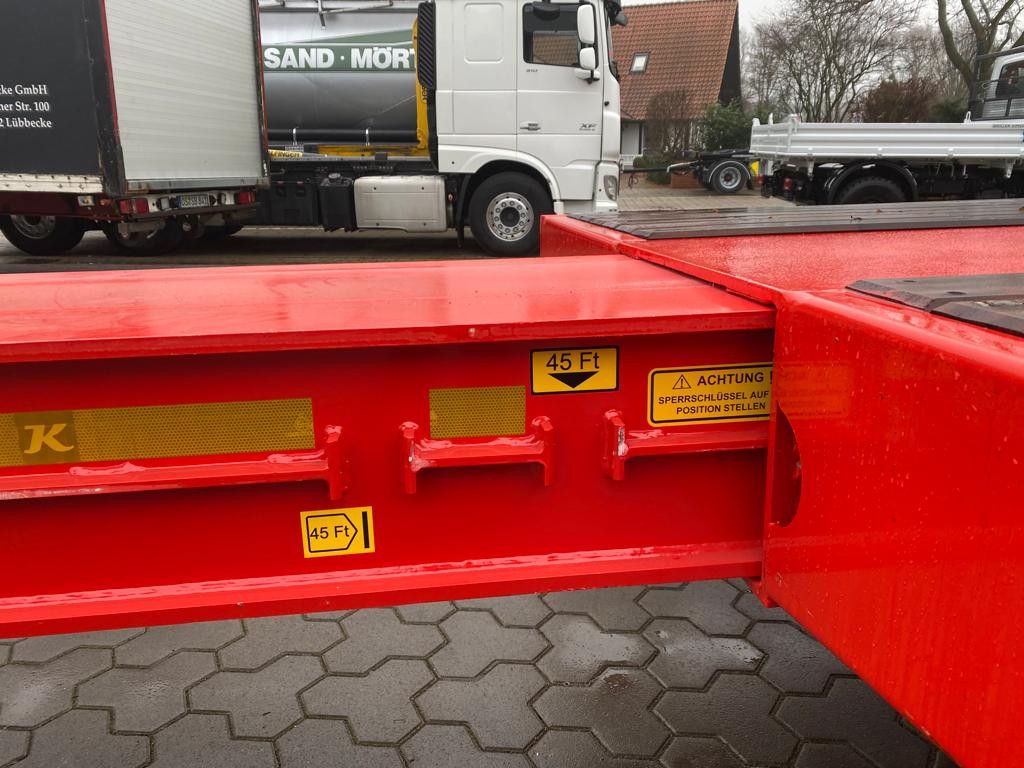 Fahrzeugabbildung Kässbohrer K.SLA 3 ausziehbarer tele Tiefbett Auflieger