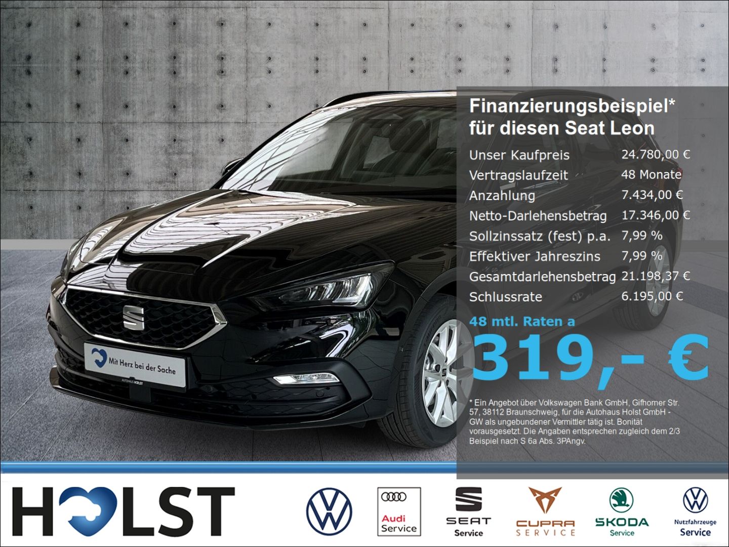 Seat Leon Sportstourer 1.5TSI Style AppConnect LED Ne