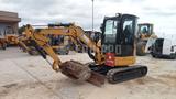 CAT 303.5E2 CR Minibagger < 7t with 3 buckets - CAT 303
