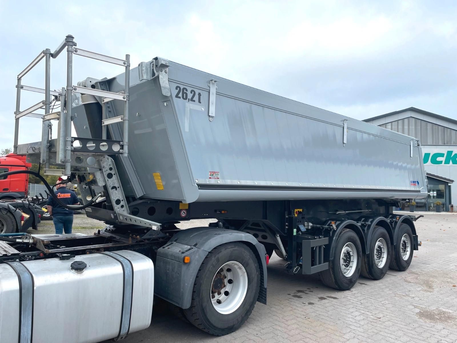 Schmitz Cargobull 25m³ Alu Kippauflieger / Unfallschaden
