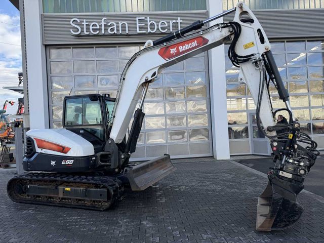 Bobcat E88 / OQ45-5 / nur 208h! / Tiltrotator / 2022