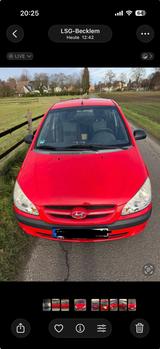 Hyundai Getz 1.1 - - rote Hyundai Getz