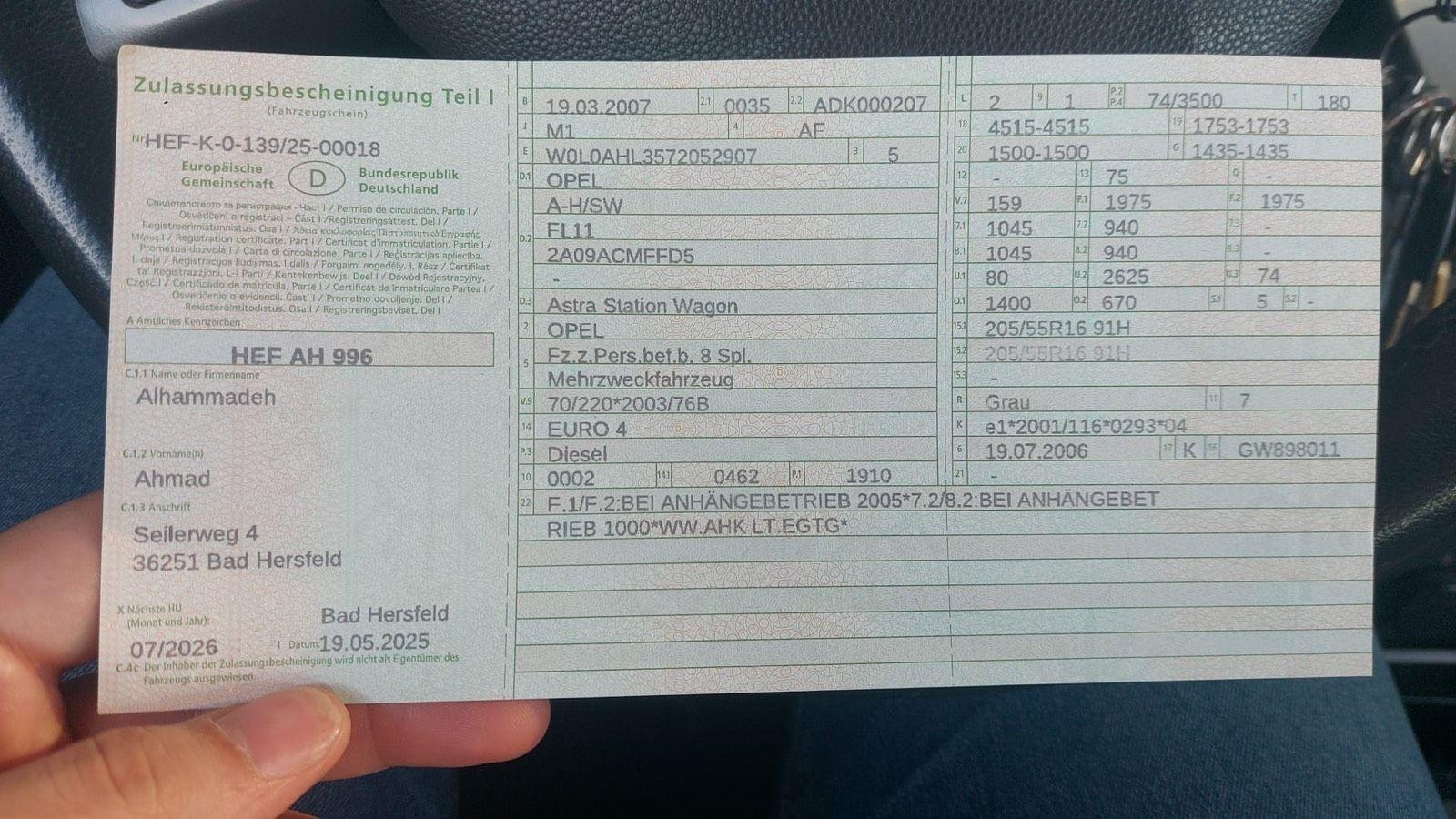 Opel Astra 2007 — photo 11