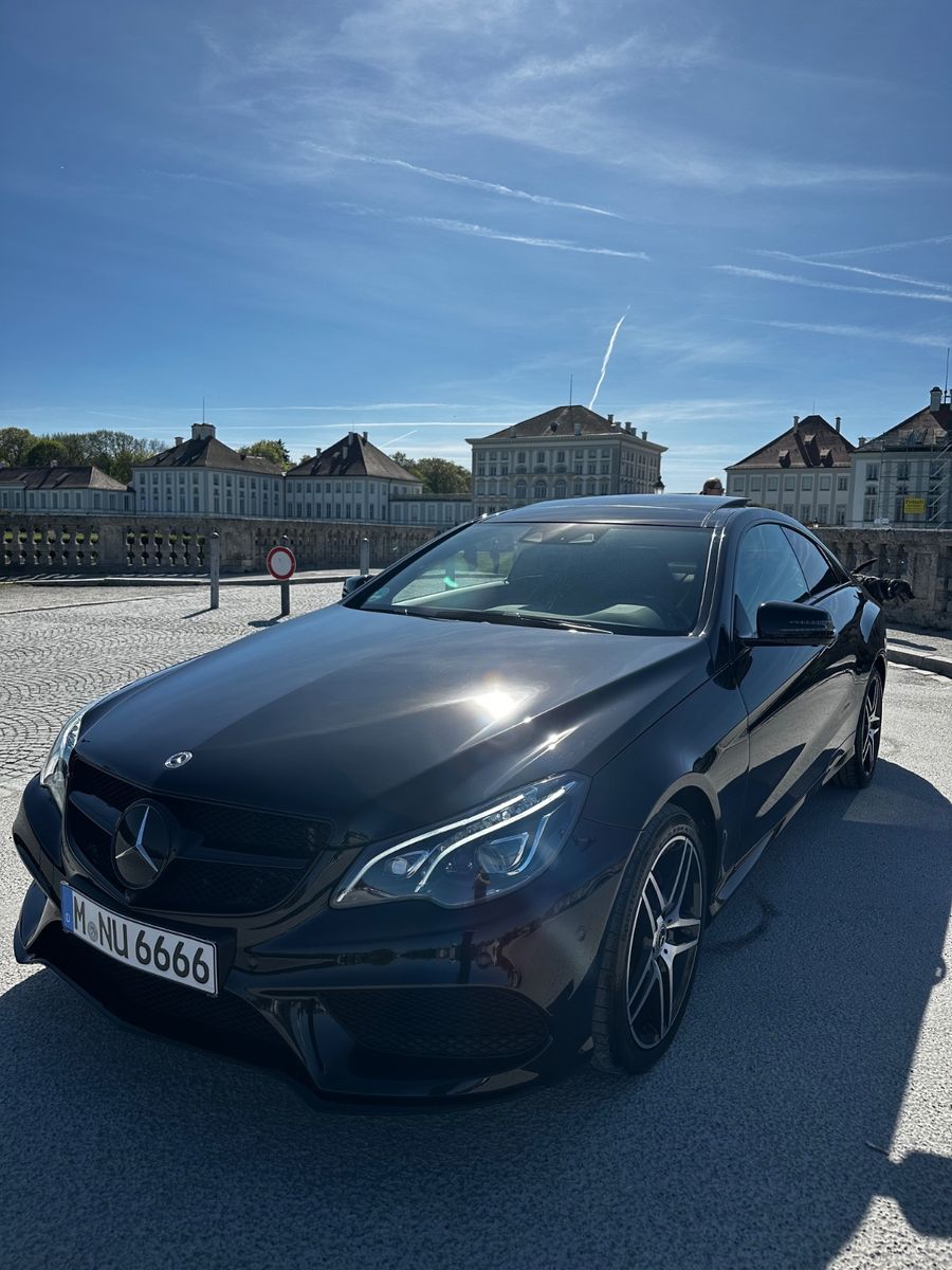 MERCEDES-BENZ E 350 d Coupe *AMG *Night *Pano *Multi-Beam