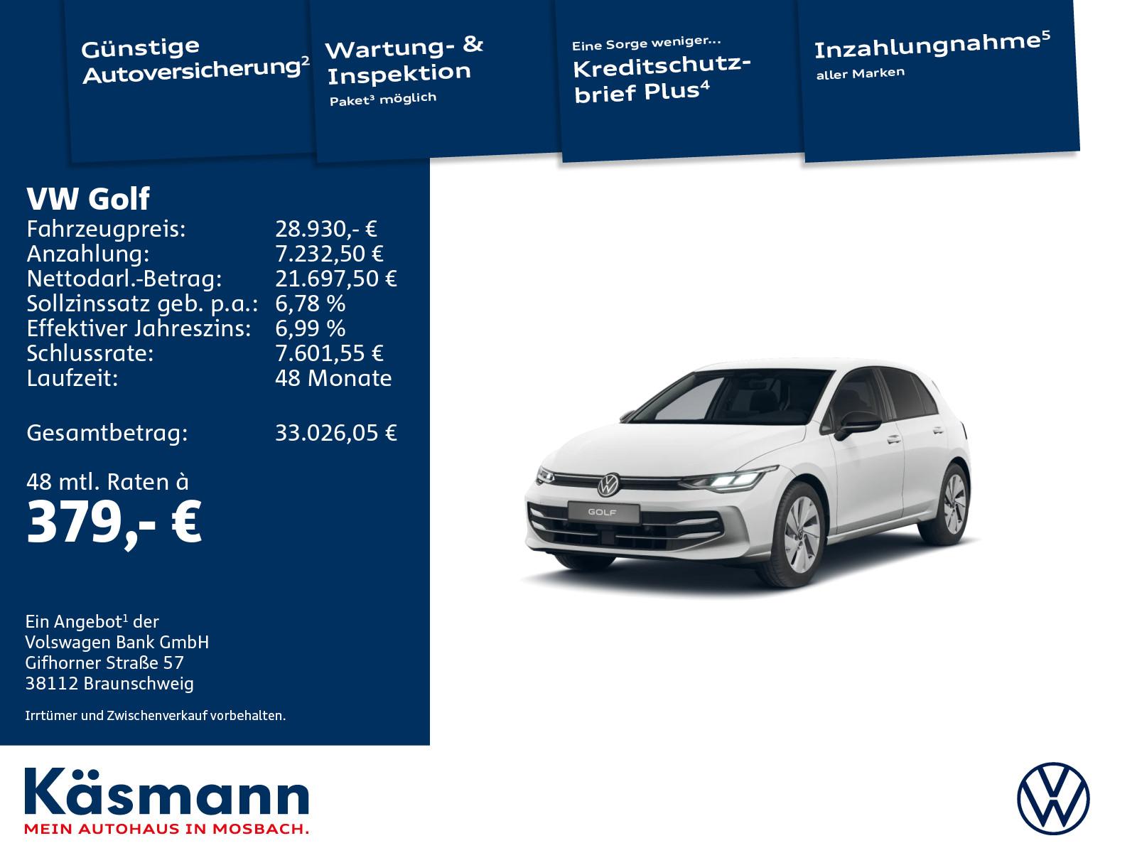Volkswagen Golf Energy 1.5 eTSI DSG AHK NAVI ACC SHZ, миниатюра 2